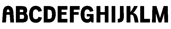 Honest Action Font UPPERCASE