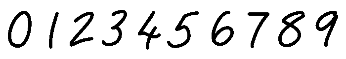 Honest Mess  Medium Font OTHER CHARS