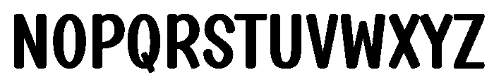 Honest People Font UPPERCASE