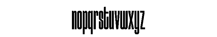 Honest Regular Font LOWERCASE