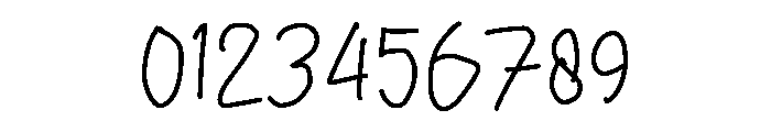 Honest Scrawl Font OTHER CHARS