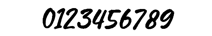 Honest Trace Font OTHER CHARS