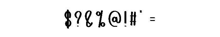 Honey Babe Font OTHER CHARS