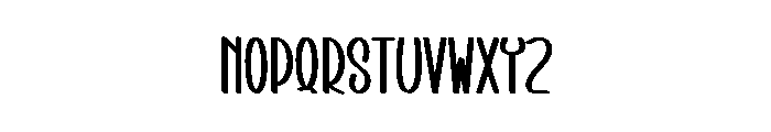 Honey Babe Font LOWERCASE