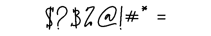 Honey Barbie Font OTHER CHARS