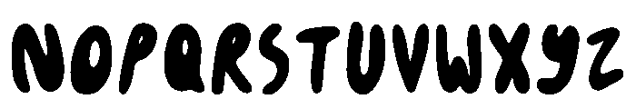 Honey Basil Regular Font UPPERCASE