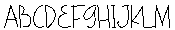 Honey Brownies Font UPPERCASE