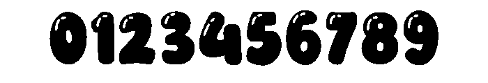 Honey Bubble Regular Font OTHER CHARS