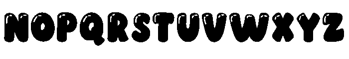 Honey Bubble Regular Font LOWERCASE