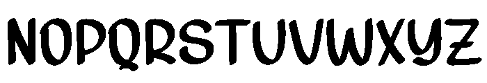 Honey Bubble Font UPPERCASE