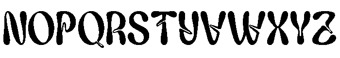 Honey Bubles Regular Font UPPERCASE