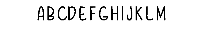 Honey Coming Font UPPERCASE