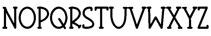 Honey Crumble Font UPPERCASE