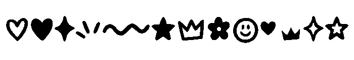 Honey Cutie Extras FONT