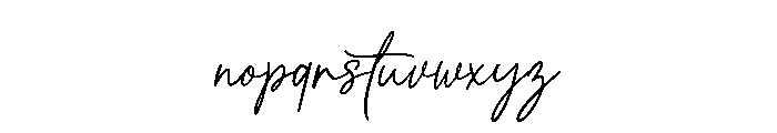 Honey Day Font LOWERCASE