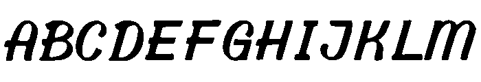 Honey_Dew Font UPPERCASE