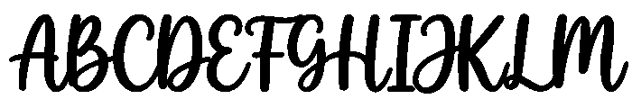 Honey Doodle Font UPPERCASE