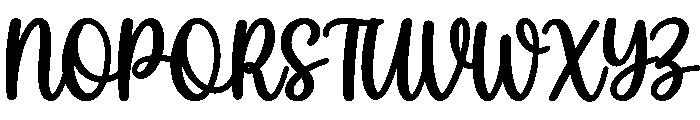 Honey Doodle Font UPPERCASE