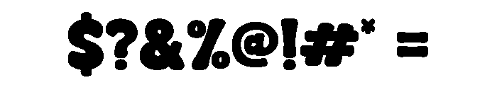 Honey Dream Regular Font OTHER CHARS
