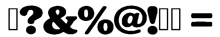 Honey Groove Regular Font OTHER CHARS