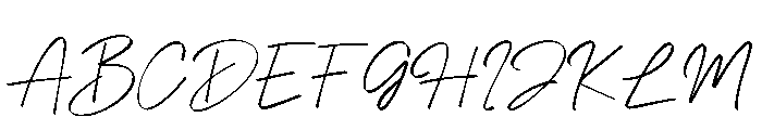 Honey Lavender Italic Font UPPERCASE