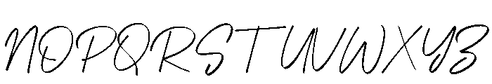 Honey Lavender Italic Font UPPERCASE