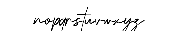 Honey Lavender Italic Font LOWERCASE