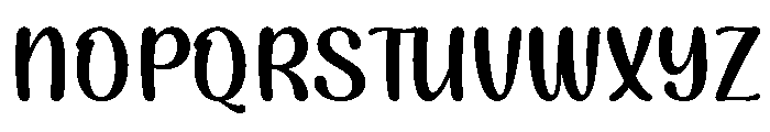 Honey Letters Script Regular Font UPPERCASE