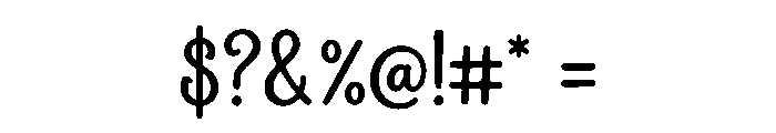 Honey Letters Font OTHER CHARS