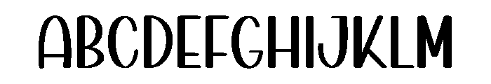Honey Magic Font UPPERCASE