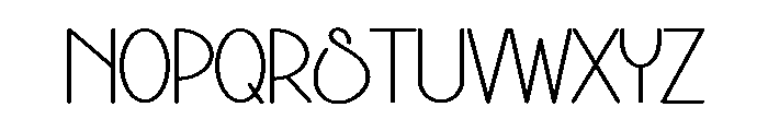 Honey Notebook Font UPPERCASE