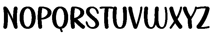 Honey Picky Regular Font UPPERCASE