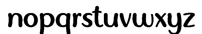 Honey Picky Regular Font LOWERCASE