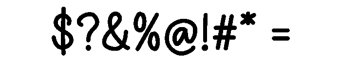 Honey Pop Font OTHER CHARS