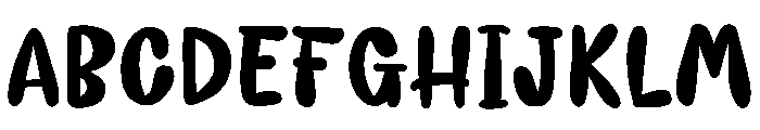Honey Pop Font UPPERCASE