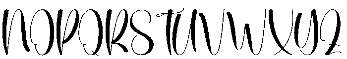 Honey Signature Font UPPERCASE