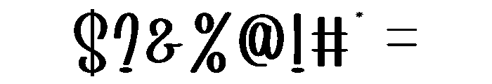 Honey Sister Font OTHER CHARS