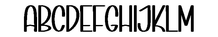 Honey Sister Font UPPERCASE
