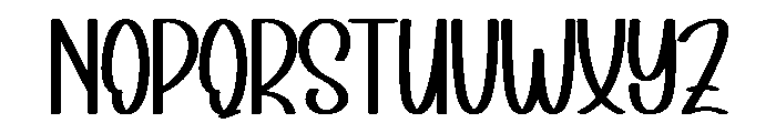 Honey Sister Font UPPERCASE