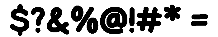Honey Sunday Regular Font OTHER CHARS