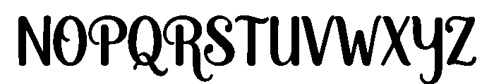 Honey Swirl Font UPPERCASE