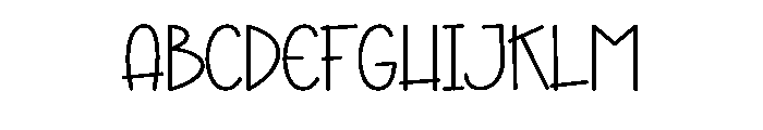 Honey Wildflowers Font UPPERCASE