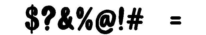 Honey bouncy font Font OTHER CHARS