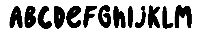 Honey bouncy font FONT
