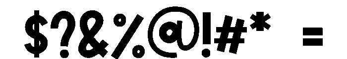 HoneyHeritage Font OTHER CHARS