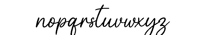 HoneySignature Font LOWERCASE