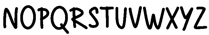 Honeydrop Font UPPERCASE