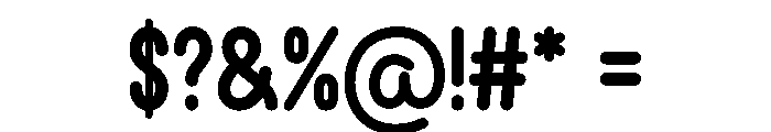 Honeyi Regular Font OTHER CHARS