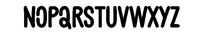 Honeyi Regular Font LOWERCASE