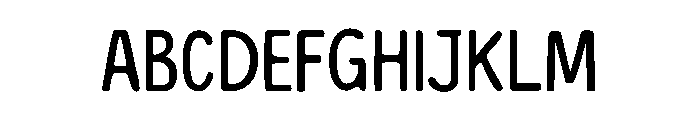 Honeyline Regular Font UPPERCASE